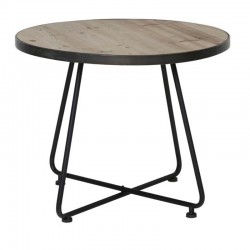 stolik kawowy drewniany z metalem 6722312